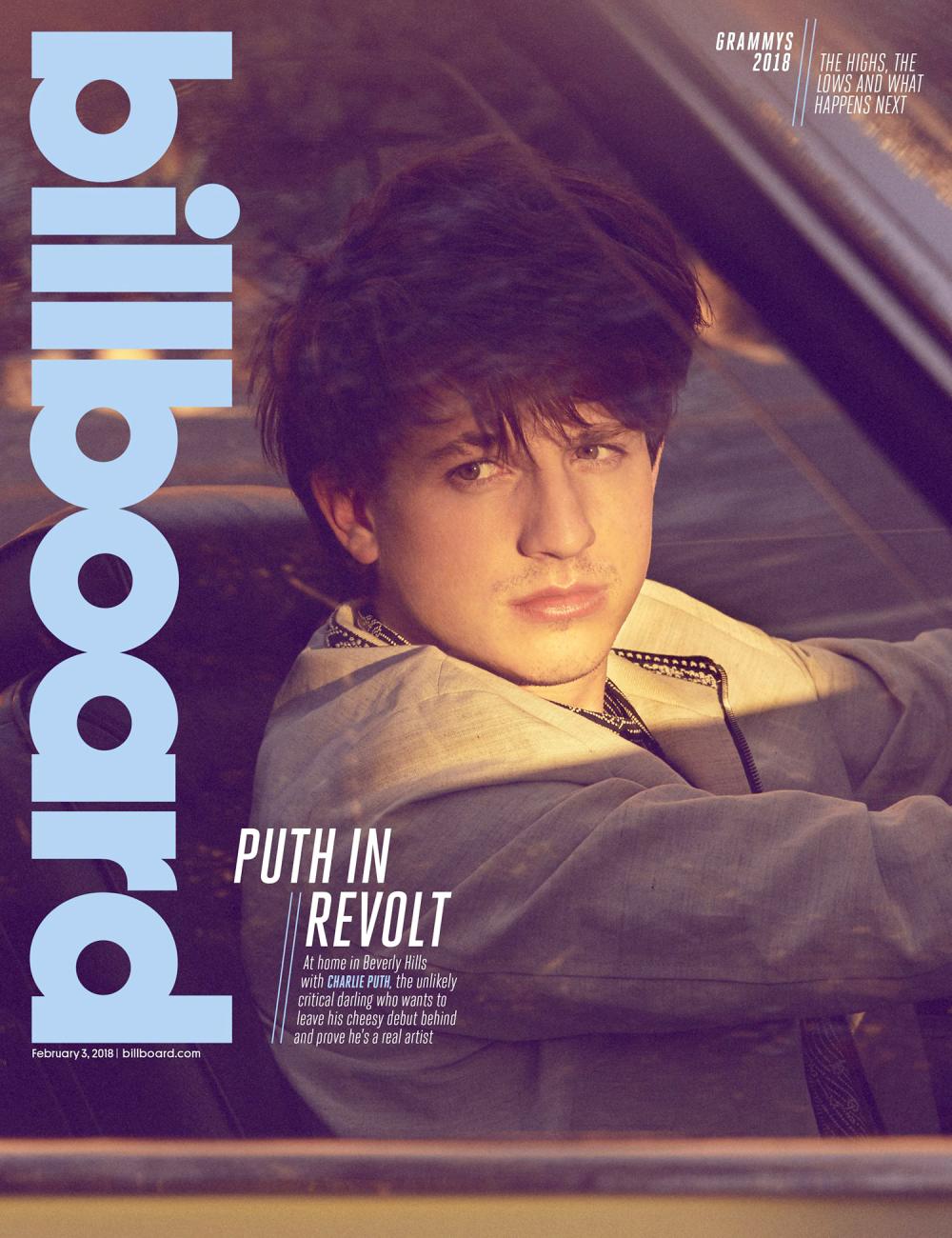 Charlie Puth Billboard Cover