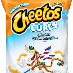 Cheetos Winter White Cheddar Curls
