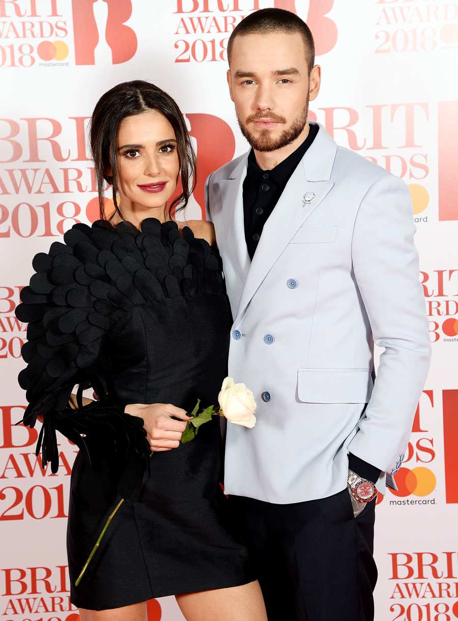 Cheryl Cole Liam Payne The BRIT Awards 2018