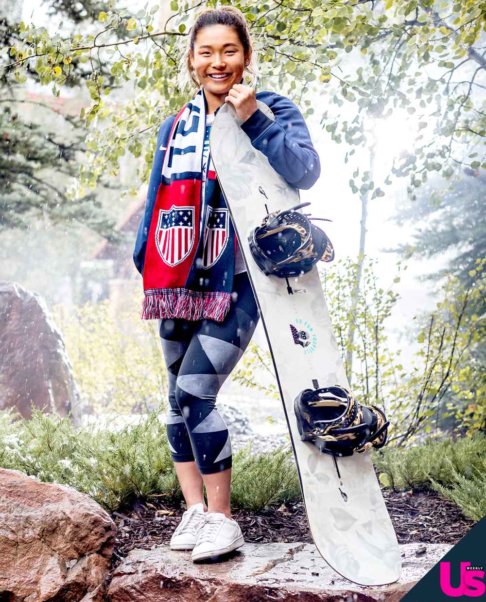 U.S. Olympic Snowboarder Chloe Kim