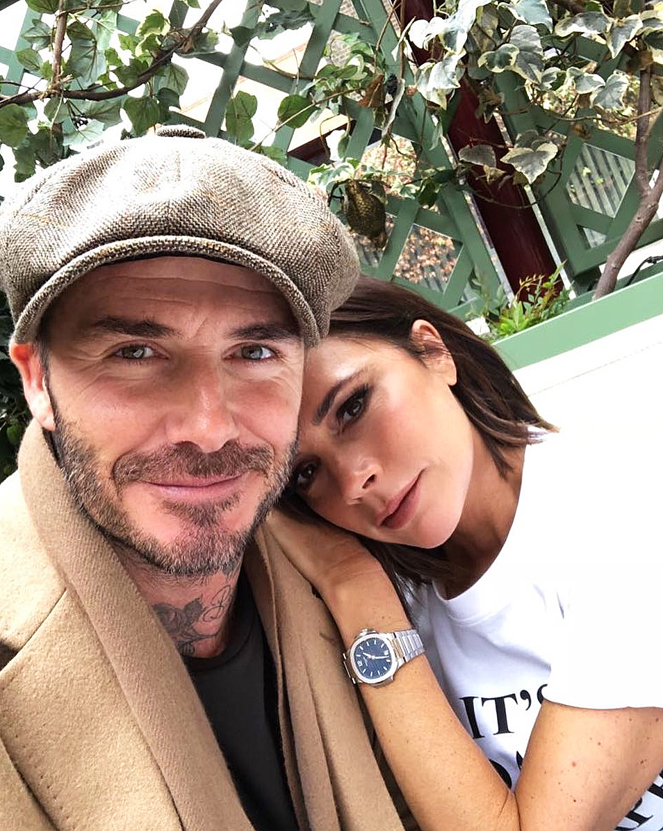 David Beckham Victoria Beckham