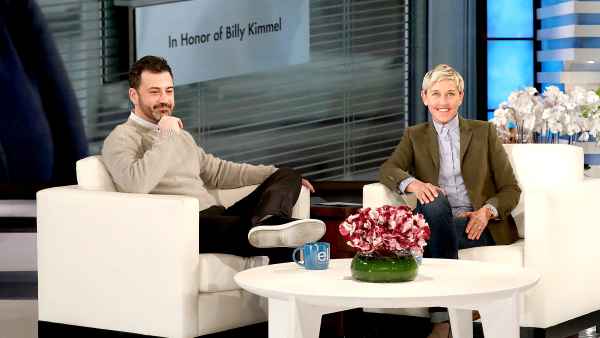 Jimmy Kimmel and Ellen DeGeneres