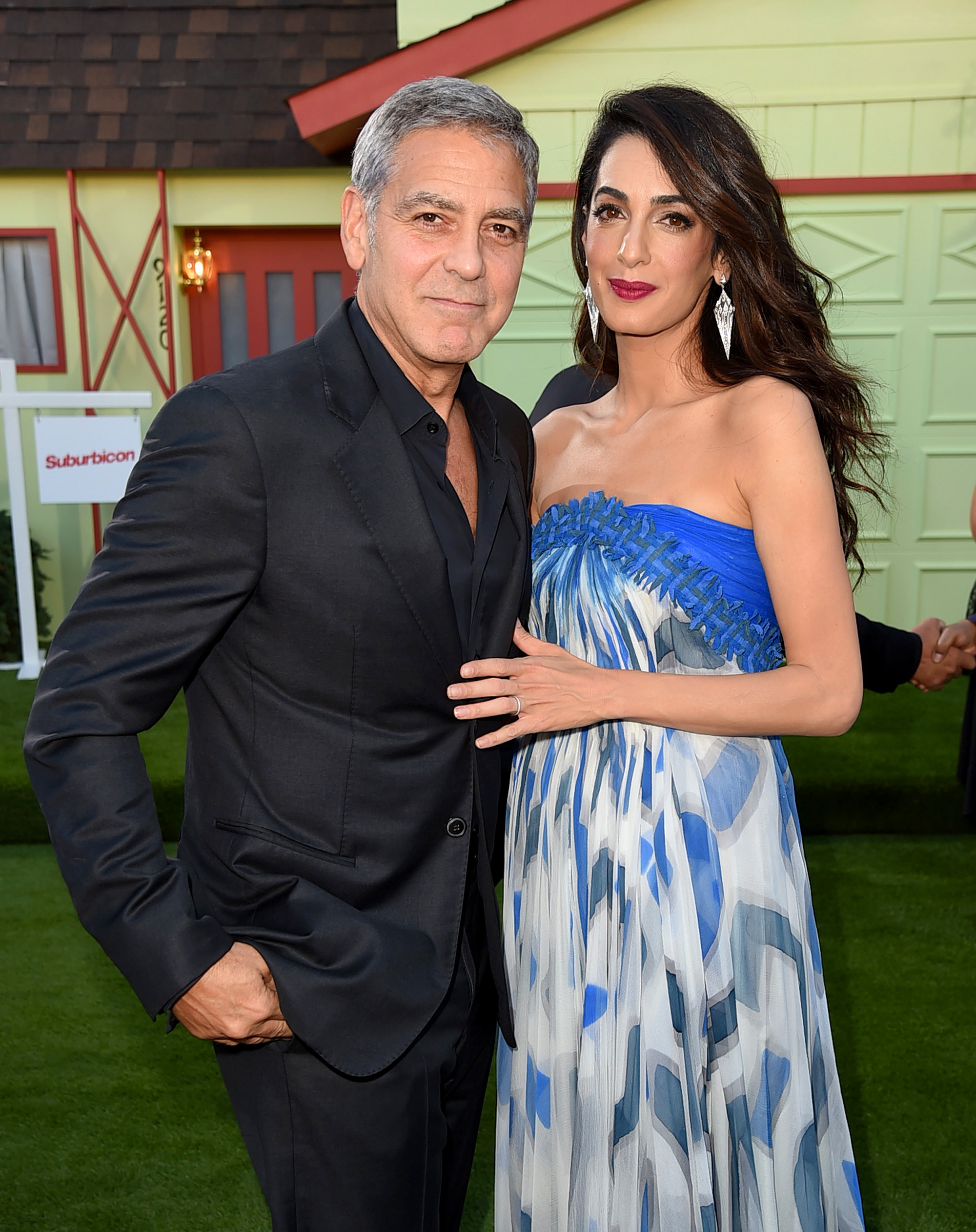 George Clooney and Amal Clooney