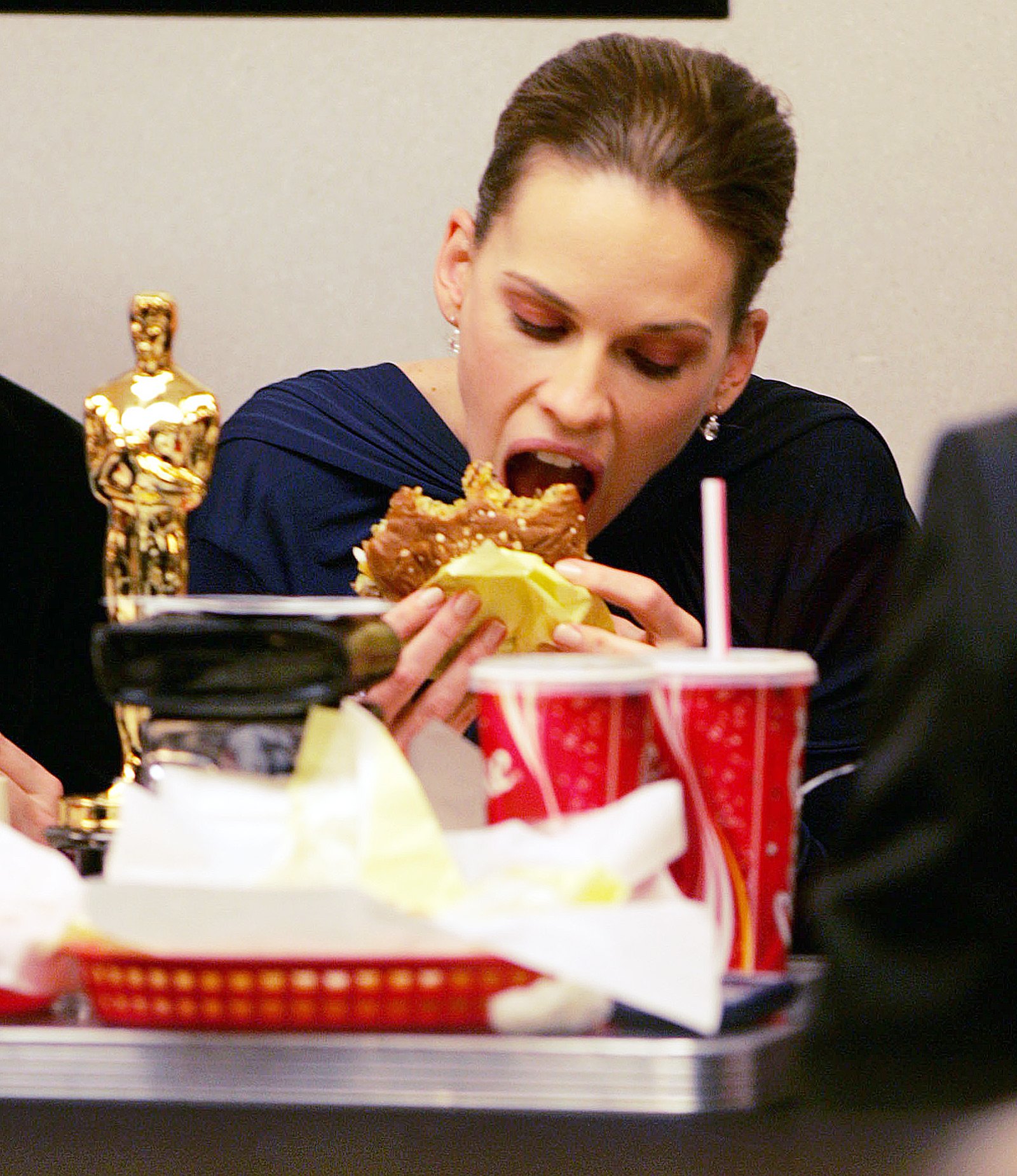 Fast Food Hilary Swank Astroburger Oscar