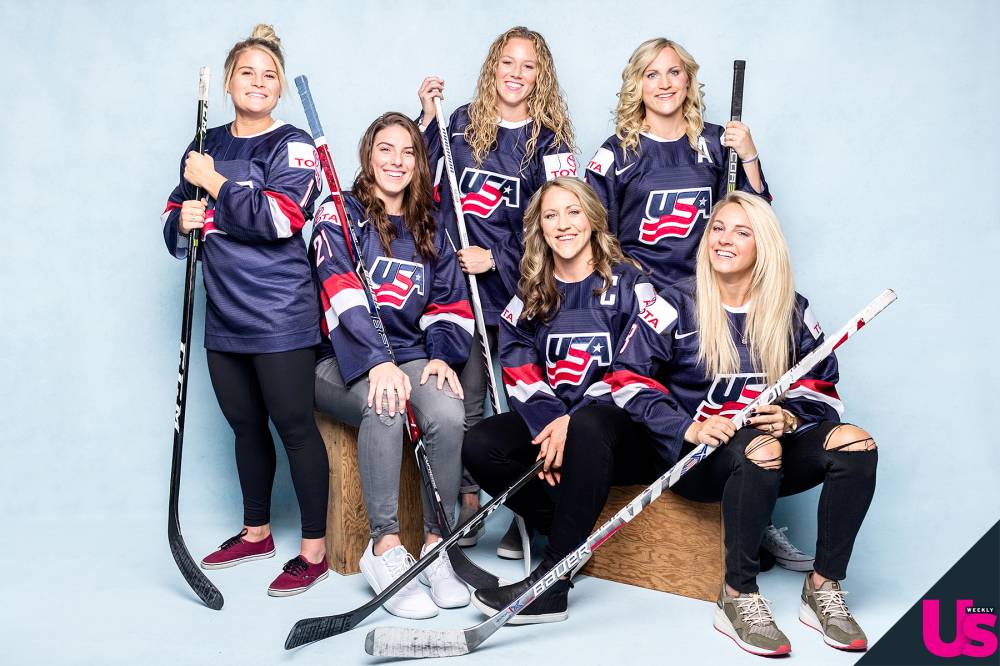 The USA Women's Hockey Team