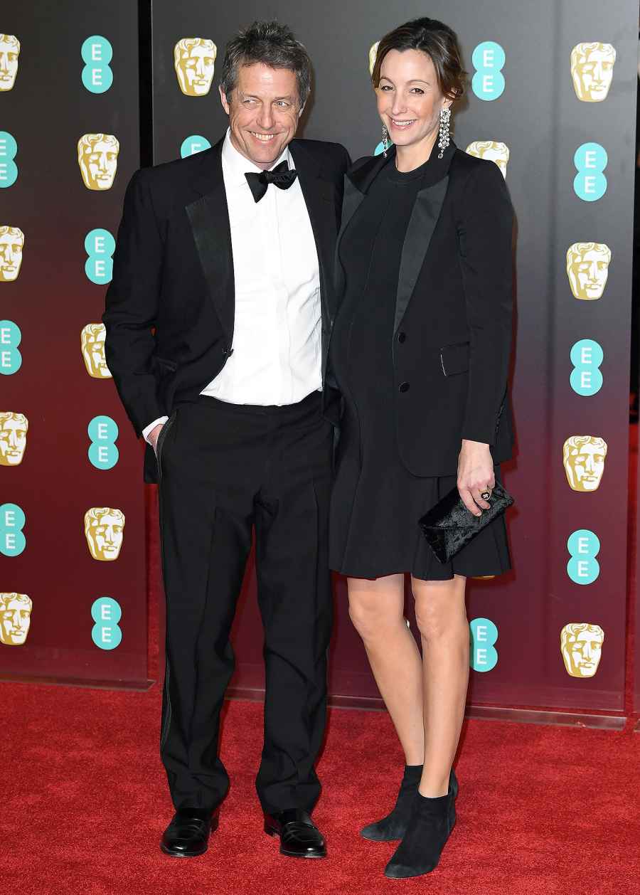 Hugh Grant, Anna Eberstein, BAFTA, EE British Academy Film Awards