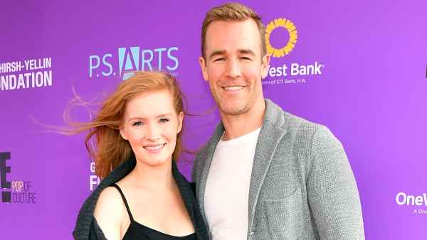 Kimberly Brook and actor James Van Der Beek pregnanat