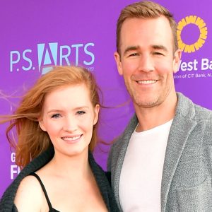 Kimberly Brook and actor James Van Der Beek pregnanat