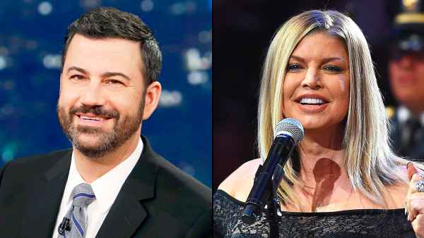 Jimmy Kimmel and Fergie