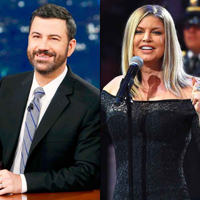 Jimmy Kimmel and Fergie