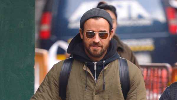 Justin Theroux is spotted for the first time since his split with Jennifer Aniston
