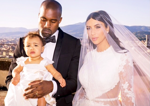 Kanye West Kim Kardashian North Wedding Family Gallery