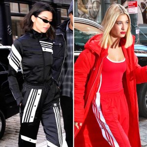 Hailey Baldwin and Kendall Jenner