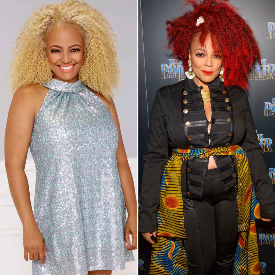 kim-fields Real Housewives of Atlanta then and now