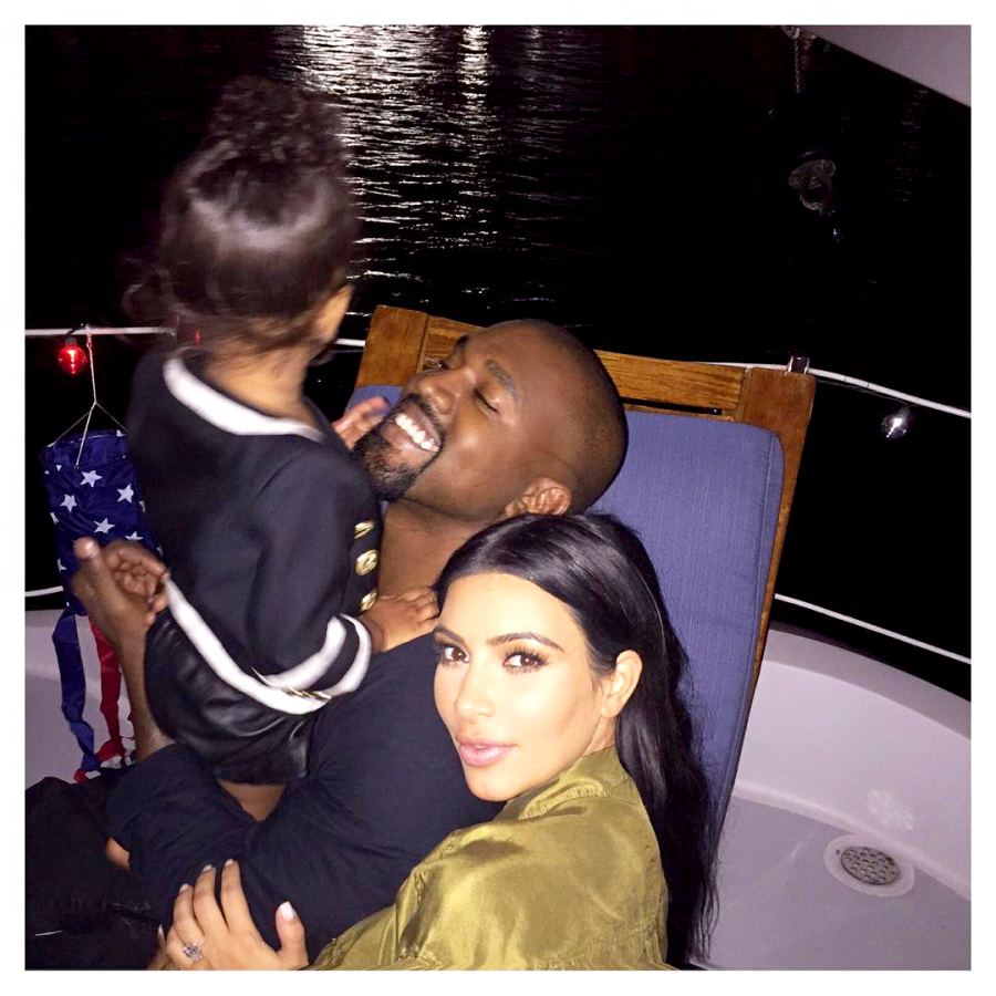 Kim Kardashian Kanye West North Family Gallery