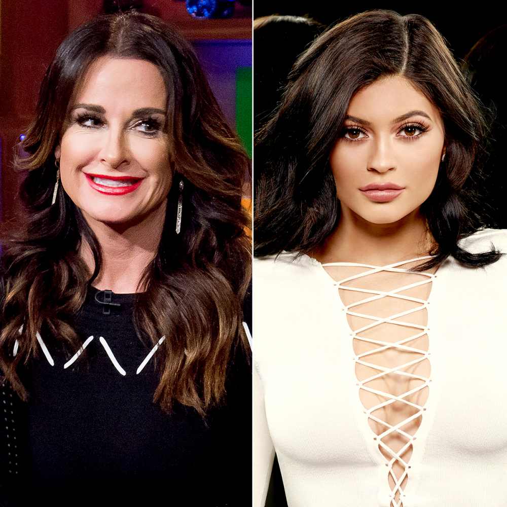 Kyle Richards and Kylie Jenner