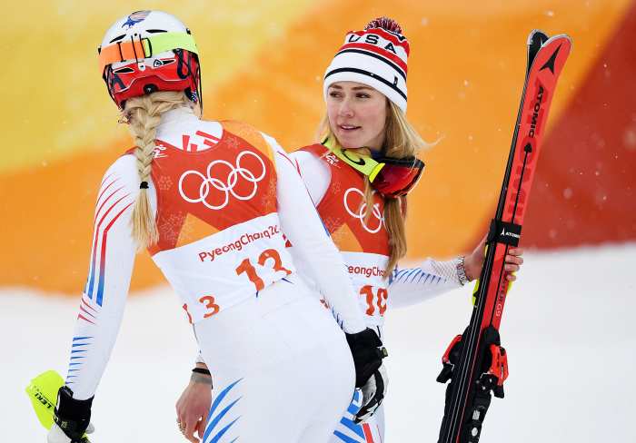 Lindsey Vonn Mikaela Shiffrin Pyeongchang 2018 Winter Olympics