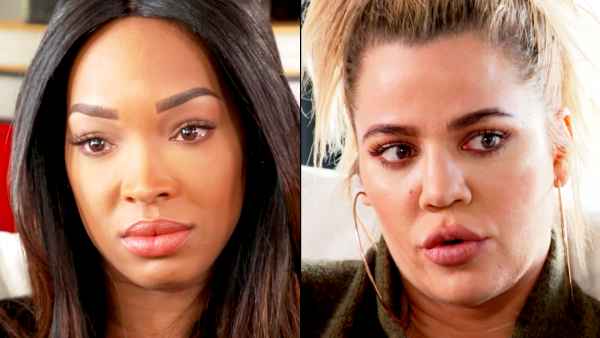 Malika Haqq and Khloe Kardashian on ‘KUWTK’