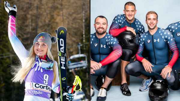 Lindsey Vonn, Carlo Valdes, Justin Olsen, Evan Weinstock, Nick Cunningham, Gus Kenworthy, Jamie Greubel Poser, Aja Evans, 2018 Olympics, Team USA