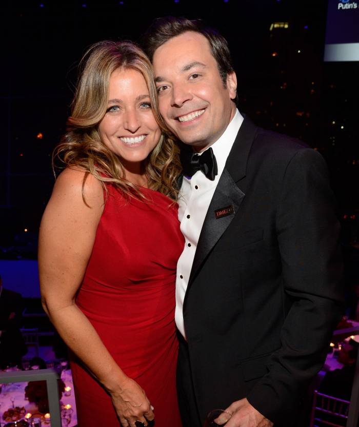 Nancy Juvonen and Jimmy Fallon march for our lives