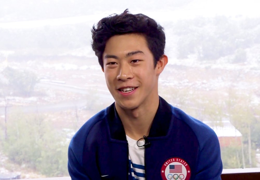 Olympic figure skater Nathan Chen