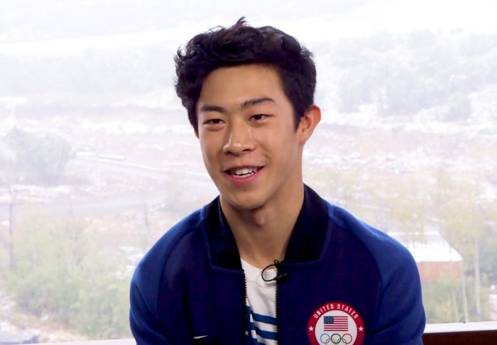 Olympic figure skater Nathan Chen