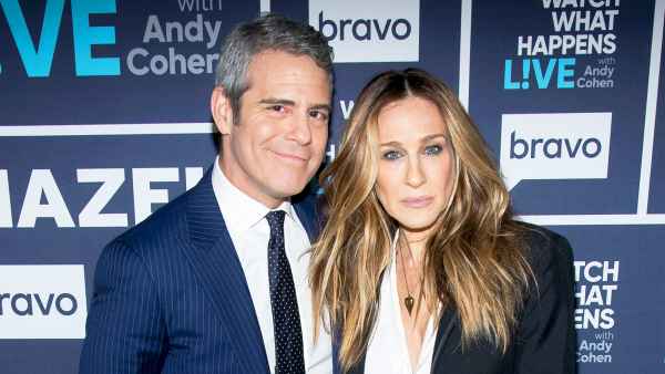 Andy Cohen and Sarah Jessica Parker on ‘Watch What Happens Live‘