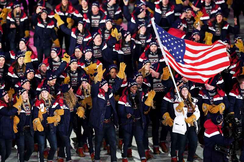 Opening Ceremony PyeongChang 2018 Winter Olympic Games Erin Hamlin