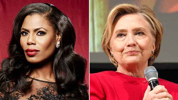 Omarosa and Hilary Clinton