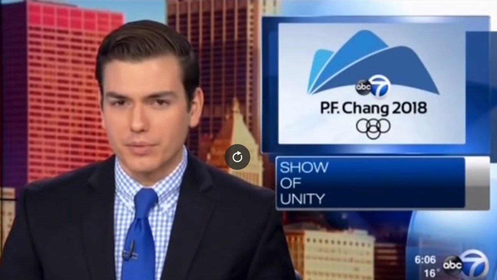 Network confuses PyeongChang with P.F. Chang