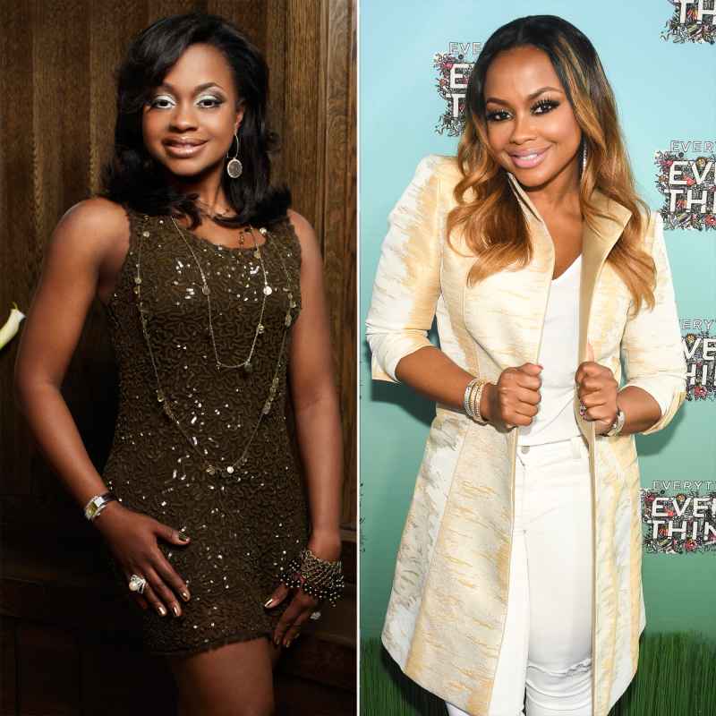 Phaedra-Parks- Real Housewives of Atlanta then and now
