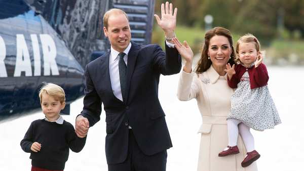 Prince George Prince William Kate Middleton Princess Charlotte