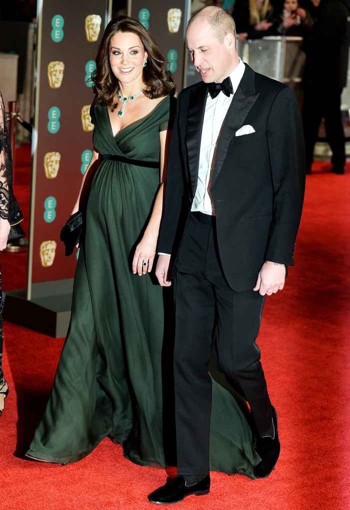 Prince William Kate Middleton BAFTA