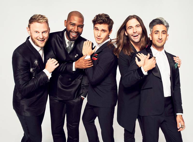 Bobby Berk, Karamo Brown, Antoni Porowski, Jonathan Van Ness, Tan France of ‘Queer Eye‘