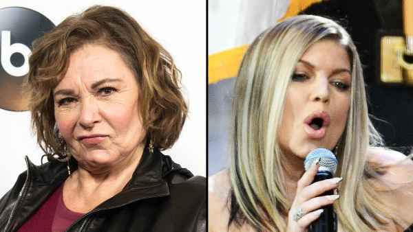Roseanne Fergie national anthem