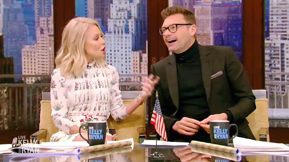 Ryan Seacrest Ignores Sexual Allegations on Live