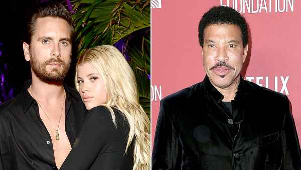 Scott Disick, Sofia Richie, and Lionel Richie