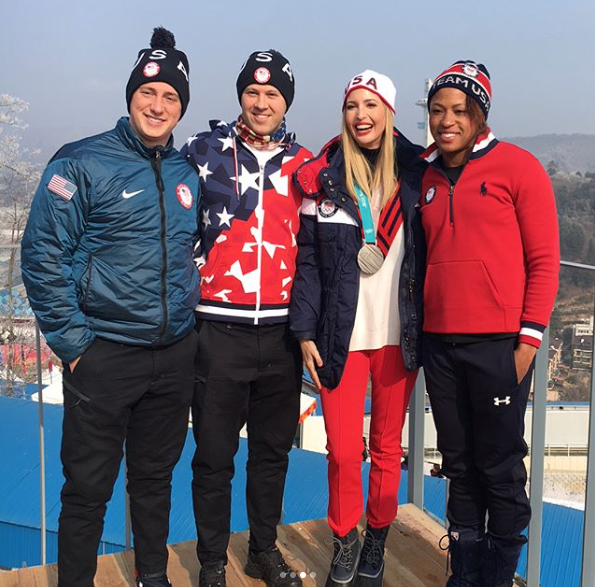 2018 Winter Olympics: Ivanka Trump Patriotic Fashion, Style