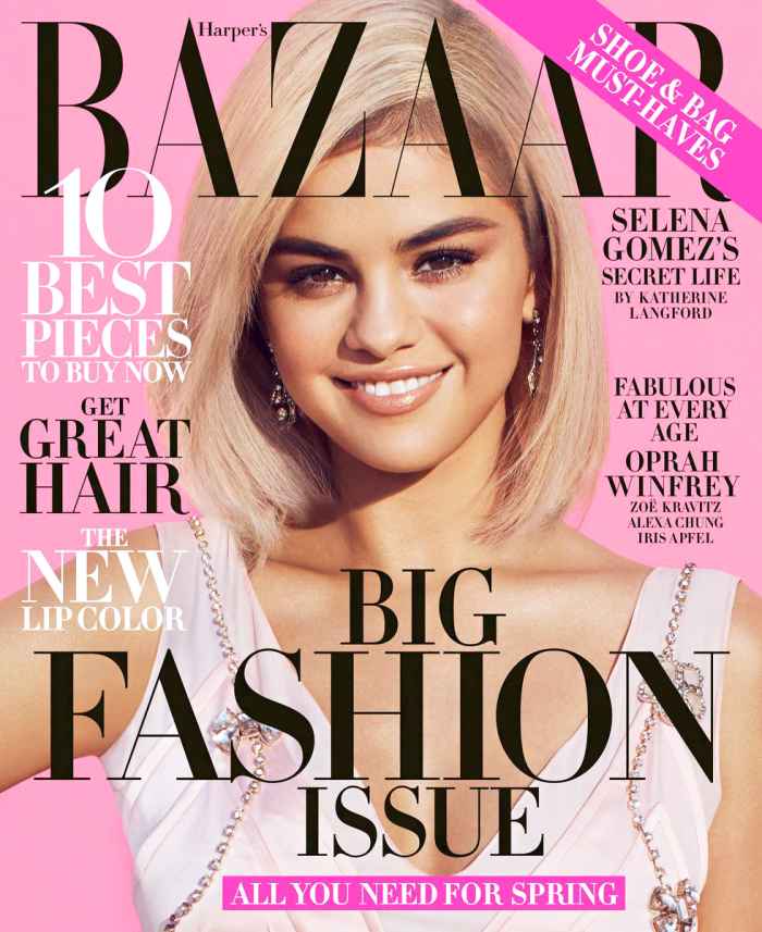 Selena Gomez Harper's Bazaar Cover
