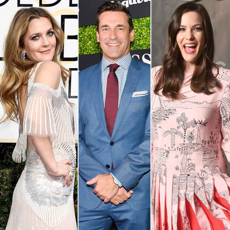 Drew Barrymore, Jon Hamm Liv Tyler