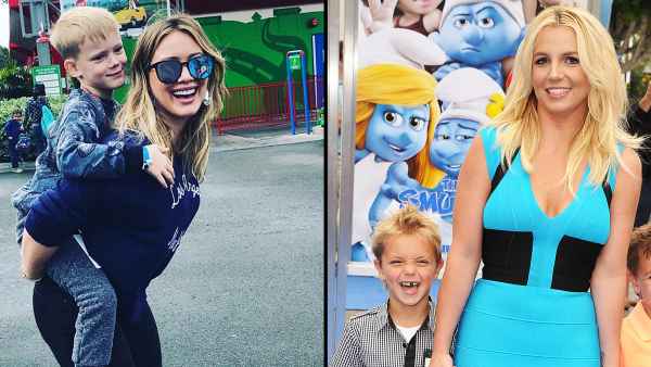 Young Hollywood Moms Hilary Duff Luca Britney Spears Sean Preston Jayden James Reese Witherspoon Ava Kylie Jenner Kristin Cavallari Camden Jaxon