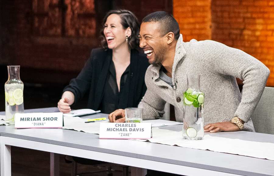 Miriam Shor Charles Michael Davis Younger Cast Reunite For First Table Read