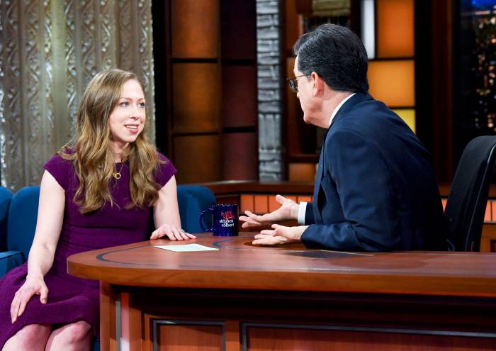 Chelsea Clinton on ‘The Late Show with Stephen Colbert‘