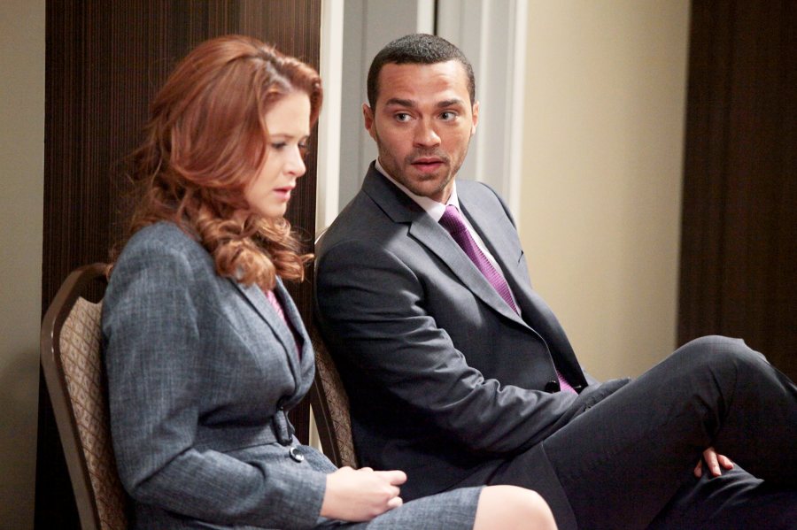 Jesse Williams and Sarah Drew on ‘Grey’s Anatomy’ Gallery