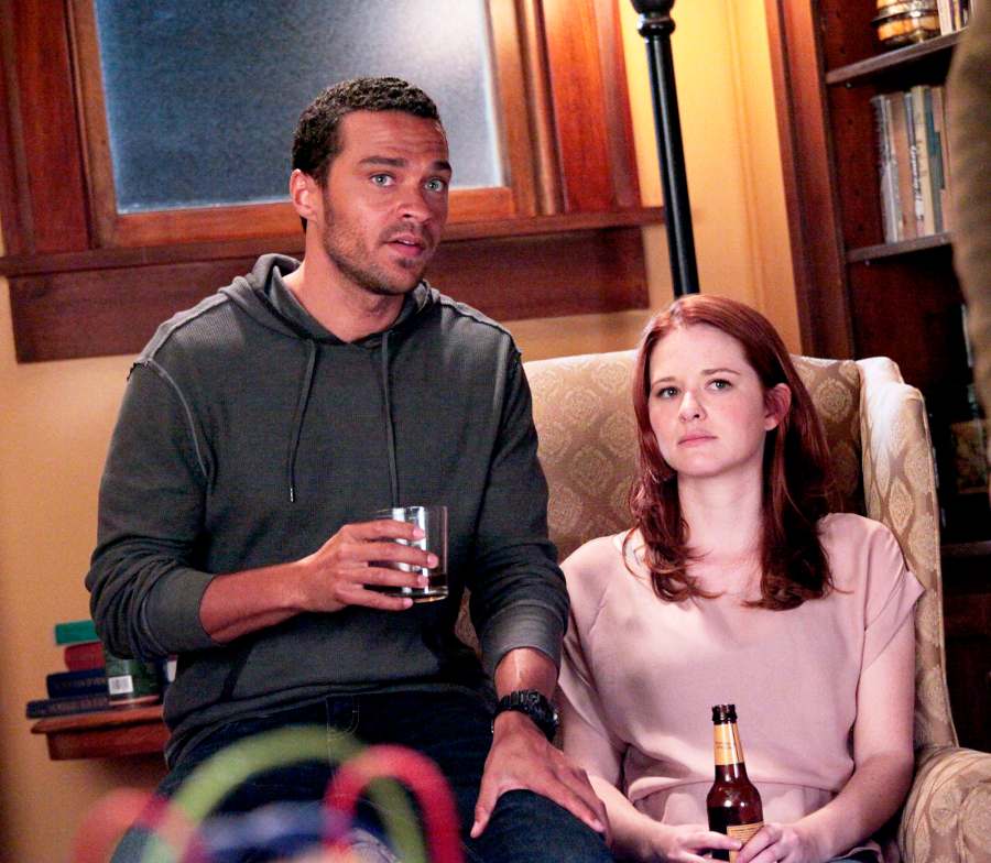 Jesse Williams and Sarah Drew on ‘Grey’s Anatomy’ Gallery