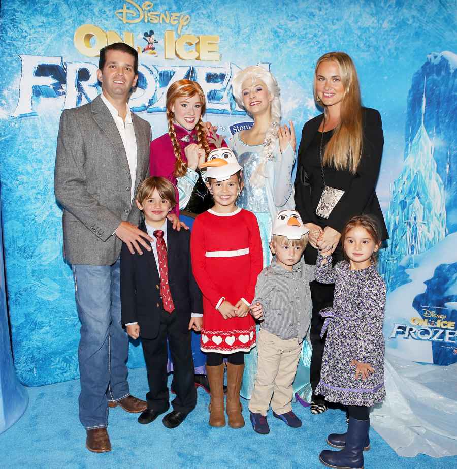 Donald Trump Jr. and Vanessa Trump with their children