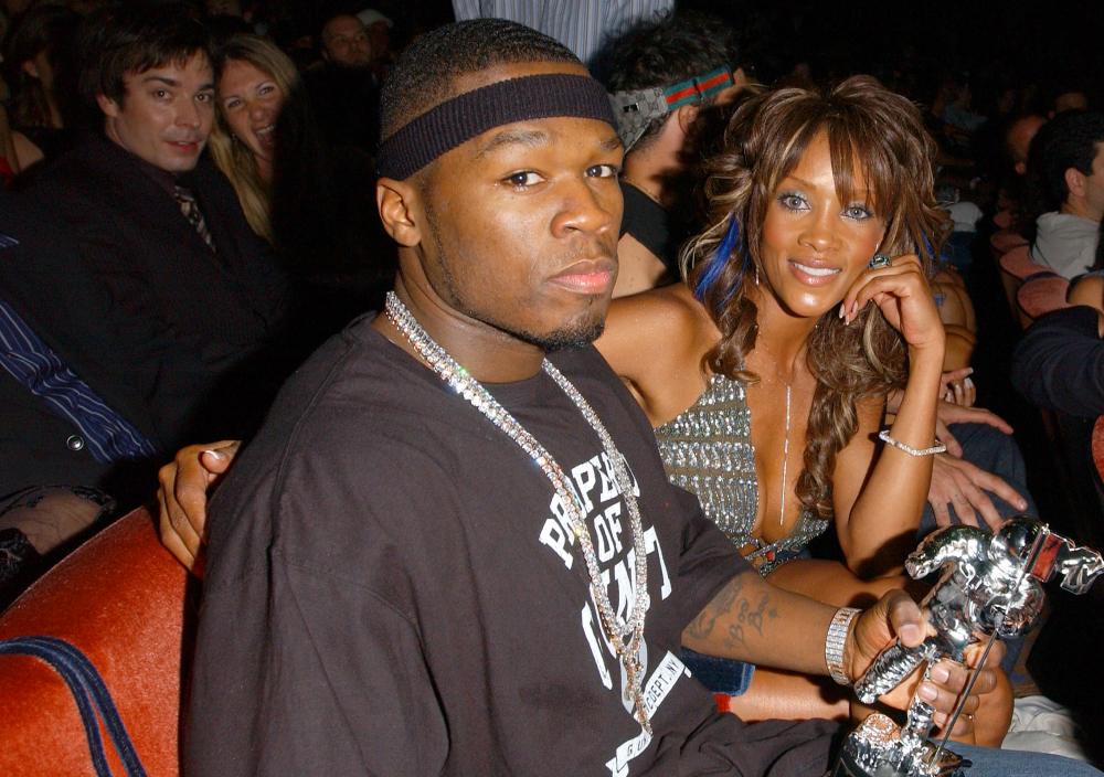 Rapper 50 Cent and actress Vivica Fox