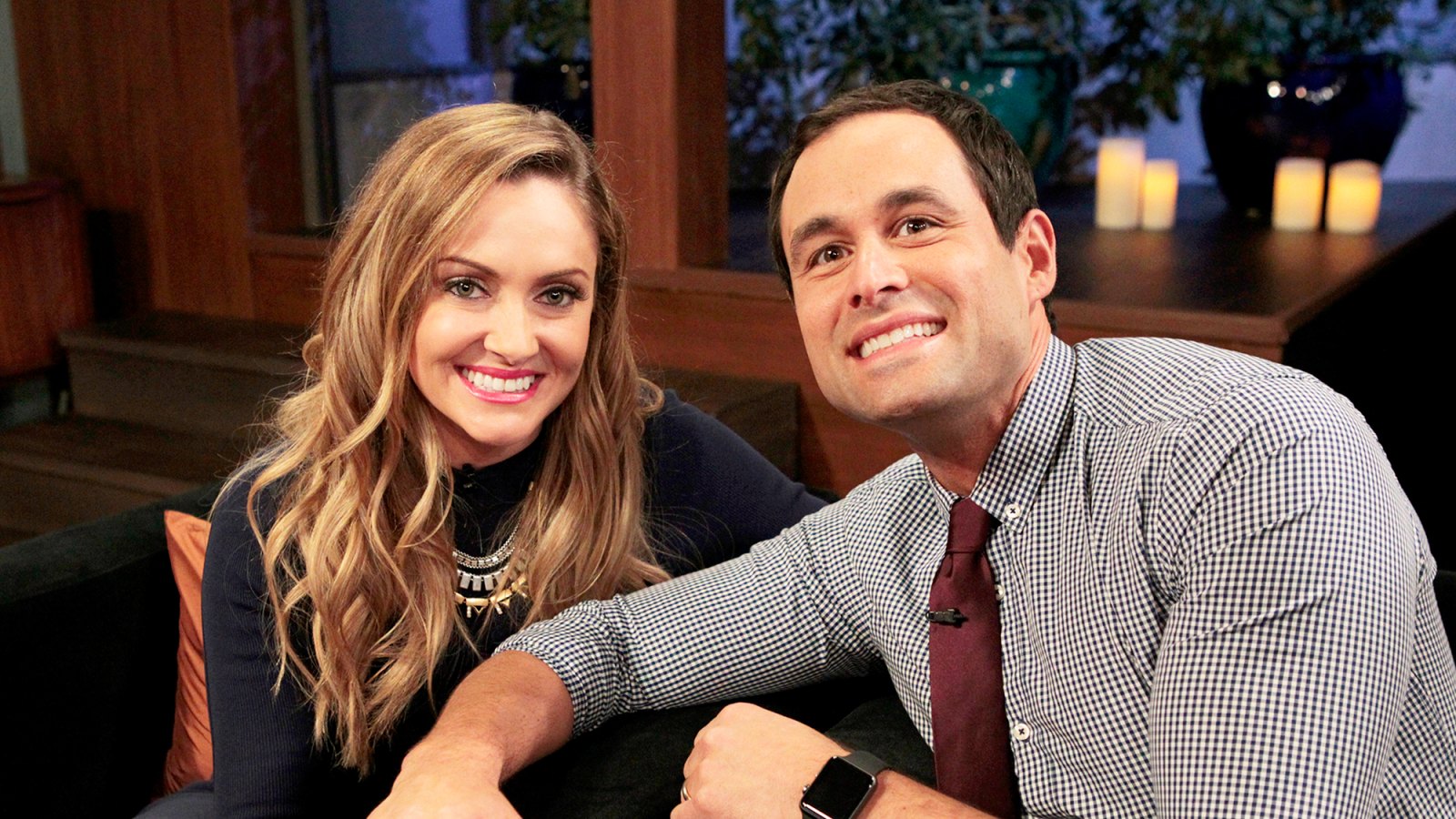 Molly Mesnick and Jason Mesnick on ABC's after-show ‘Bachelor Live‘