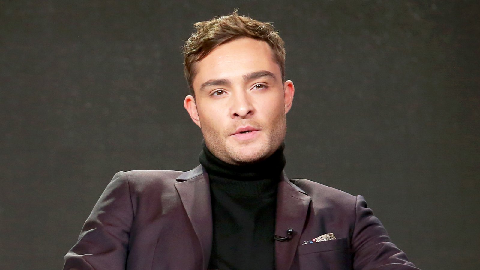 Ed Westwick attends the 2017 Winter Television Critics Association Press Tour at the Langham Hotel in Pasadena, California.