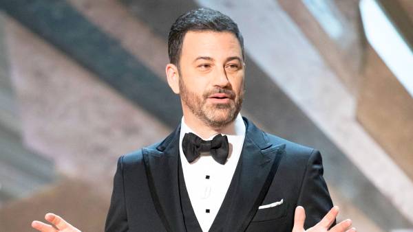 Host Jimmy Kimmel during the 90th Annual Academy Awards show on March 4, 2018 in Hollywood, California.